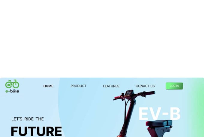 create responsive website UI design in figma